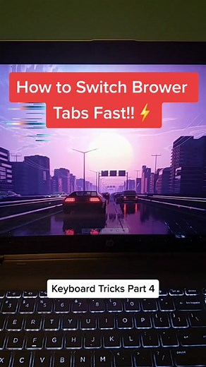 Switch Tabs Fast: Keyboard Shortcut Trick