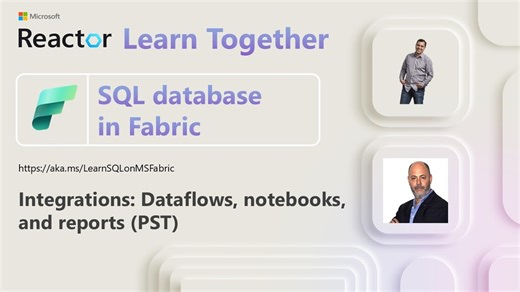 BASE de datos SQL en Fabric: integraciones, flujos de datos, cuadernos e informes | (Parte 2 de 6)