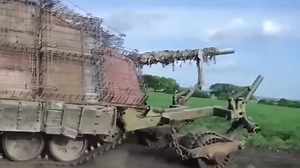 How Russia’s ‘turtle tank’ rolled into battle and Ukraine turned it into a fireball