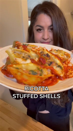 Vegan Ricotta Stuffed Shells Recipe