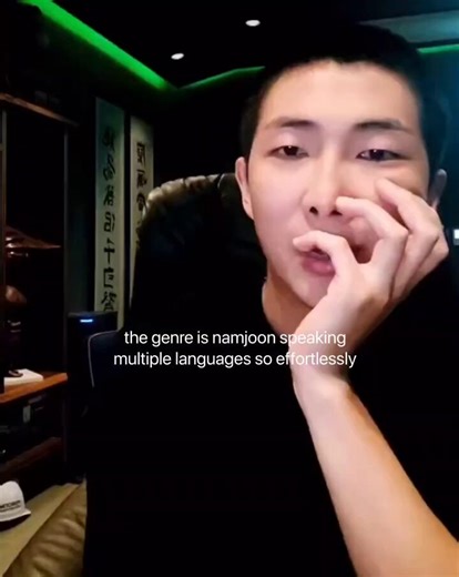 the way namjoon speaks multiple languages with such perfect diction and enunciation is seriously so impressive... he’s genuinely so cool