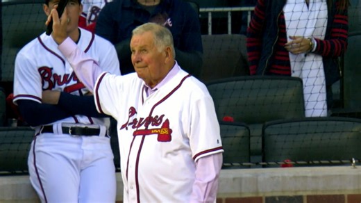 The FOX Broadcast honors Braves legend Bobby Cox