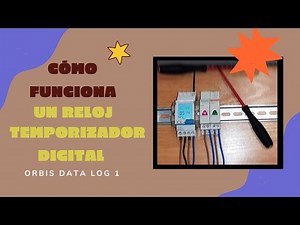 RELOJ TEMPORIZADOR DIGITAL (ORBIS DATA LOG 1)