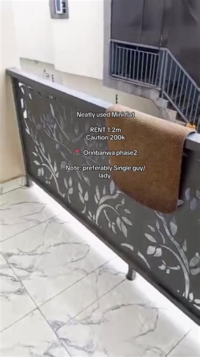 Neatly used Mini flat RENT 1.2m Caution 200k 📍: Orinbanwa phase2 Call/Dm for Inspection 0•8•0•7•9•2•6•3•4•9•1 #lumii_realtor #houseforrent #fyp #realtor #realestate