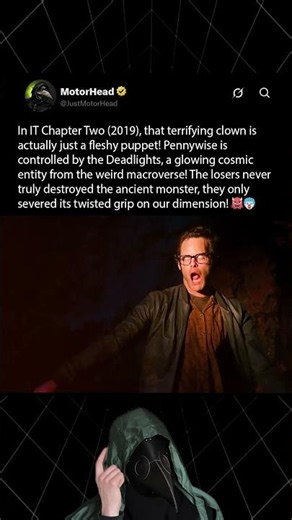 During the filming of IT Chapter Two (2019), Bill Skarsgård showed the hidden dimension to everyone