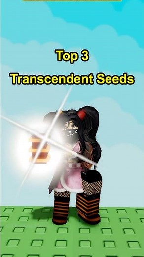 Top 3 Transcendent Seeds #growagarden #roblox