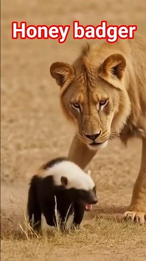 Honey Badger – The Most Fearless Animal on Earth 😱 \\\\ Why Is the Honey Badger So Dangerous? #animals