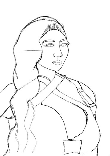 Procreate | NICKI MINAJ Timelapse #nickiminaj #drawing #procreate #art #shorts