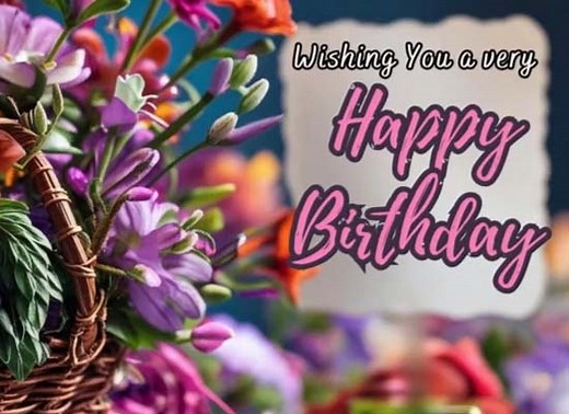 Send Birthday Blooms To Your Loved One.