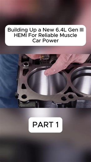 Building Up a New 6.4L Gen III HEMI For Reliable Muscle Car Power | Enginebuildcar1