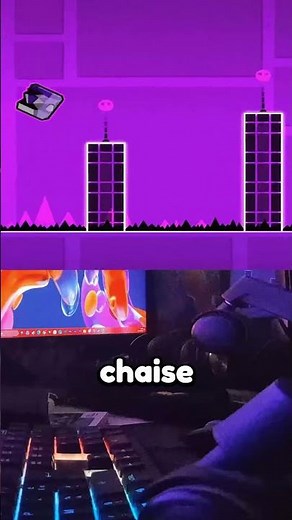 Play Geometry Dash with Geometry Dash