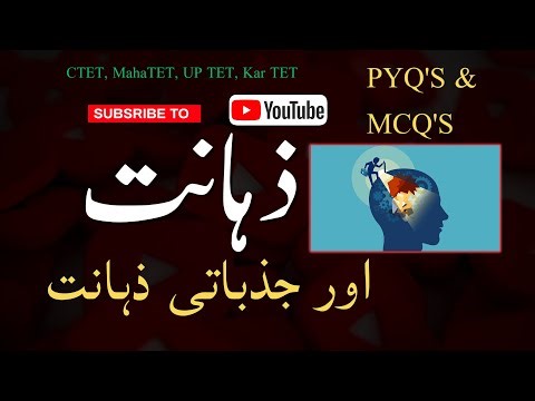 Intelligence & Emotional Intelligence Theories Explained in Urdu | CTET TET 2025 | PYQs & MCQs