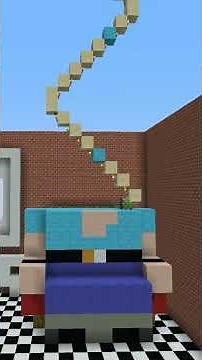 Minecraft ‪@luca‬ Skin - fallende Blöcke / Falling Blocks - Break one Block #Shorts building