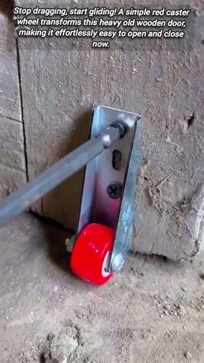 Stop Dragging Doors: The Easiest Way to Install a Caster.