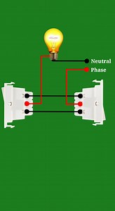 1.4M views · 8.7K reactions | Two way switch wiring #electronics #reelschallenge | K n electric | Facebook
