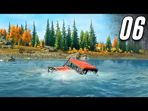 SnowRunner - Part 6 - Sunk the Jeep 😂