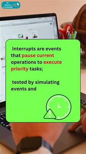 What are interrupts, and how do you test them #embeddedc #selfdrivingcars #rtos #adascamera