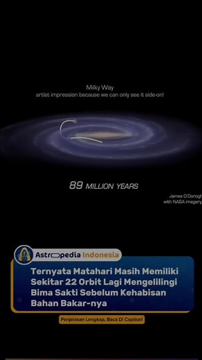 Tahukah Anda bahwa Matahari tidak hanya diam di angkasa? Bintang yang menjadi pusat tata surya ini sebenarnya sedang bergerak mengelilingi pusat galaksi Bima Sakti. Perjalanan epik ini memakan waktu yang sangat panjang-sekitar 225-250 juta tahun untuk satu kali orbit penuh. Ini berarti, sejak terbentuk sekitar 4,6 miliar tahun lalu, Matahari kita telah menyelesaikan kira-kira 20 putaran, dan masih memiliki sekitar 22 orbit lagi sebelum kehabisan bahan bakar nuklirnya. Mengapa Matahari Mengelilin
