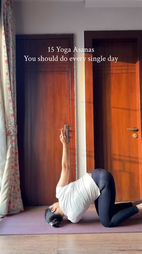 Unnati Mangla | Yoga Teacher 🌻 on Instagram: "Save and share:) Stretch daily, practice daily, release the unwanted tension and stiffness from your body. 10 minutes is all what you need to give yourself. Your body, mind and health should be your first priority, eat well and make mindfulness a habit. Be mindful while you are eating, walking, talking or consuming any content. Yoga is not only meant to be done on the mat. Each inhalation, each exhalation, each and every breath counts. The pauses co