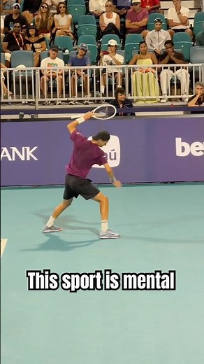 Watching the best in the game implode mentally, you’re reminded this is the hardest sport for the 🧠