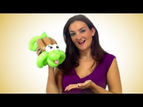TURTLE Balloon Animal Tutorial - Learn Balloon Animals with Holly!
