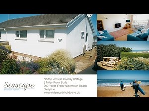 Seascape Holiday Cottage - Widemouth Bay nr Bude North Cornwall