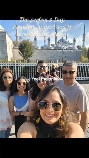 The Perfect 3-Day Istanbul Guide #travel #istanbul #travelcouple #youtubeshorts #shorts #traveltips