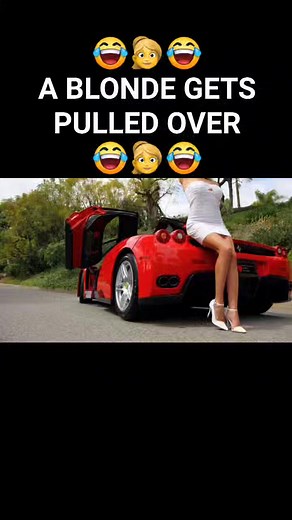 553K views · 5.8K reactions | Funny Jokes 藍 A blonde gets pulled over. #blonde #jokes #funny | FUNNY JOKES | Facebook