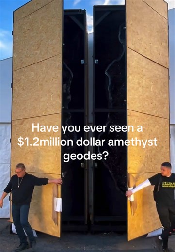 Incredible Giant Amethyst Geodes from Uruguay