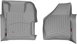 WeatherTech Custom Fit FloorLiners for Ford Super Duty, Super Duty, Super Duty - 1st Row (461261), Grey