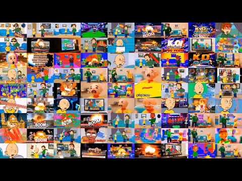 all 81 sora YTP caillou gets grounded