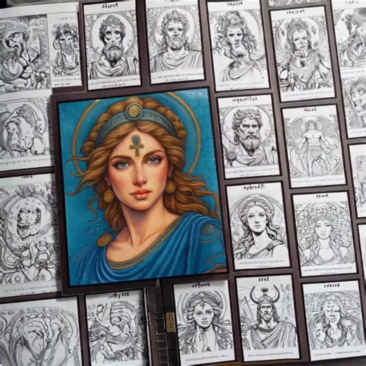 Ultimate Greek Gods Coloring Book | 37 Gods & Goddesses | Mythology Coloring Pages and PNG | Printable Greek Myth Coloring Book for Adults - Etsy