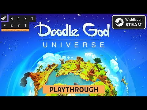 Doodle God Universe - Steam Demo Playthrough by BlueandQueenie