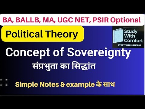 Sovereignty || Meaning, Definitions, Aspects, Attributes & Theories