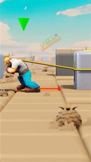 🍀 Top Funny Games : Tiles Survive 🪓 #tilessurvive #topfunnygames #topgames