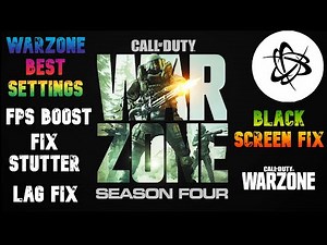 COD: WARZONE SEASON 4 - How to Fix FPS Drops After new Update ( August 10 ) - ✅*NEW UPDATE*