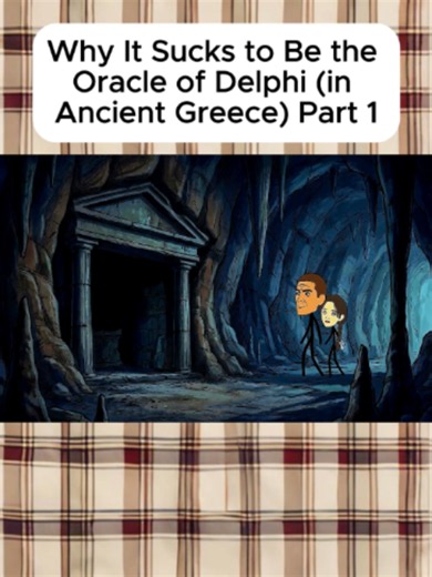Why It Sucks to Be the Oracle of Delphi (in Ancient Greece) #fyp #history