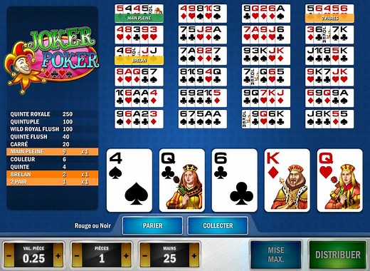 Jeu gratuit Joker Poker Mh de Play'N GO - Jeux Gratuits de Casino