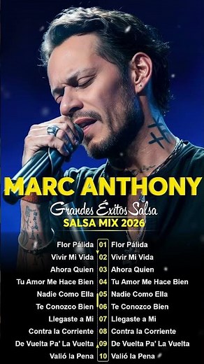 Marc Anthony Mix 2026 - 30 Mejores Canciones - Sus Mejor Exitos - Marc Anthony Full Album 2026