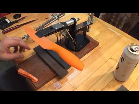 Razor Sharp Orange Tomodachi Knife TSPROF