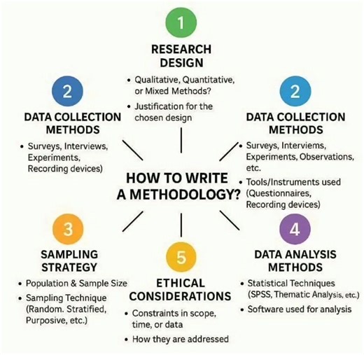 👉How to write a methodology!! #academy #researchers #researcher #ResearchMatters #researchpaper #phdstudent #phd | Statistics, Econometrics, Data Analysis, and Coding