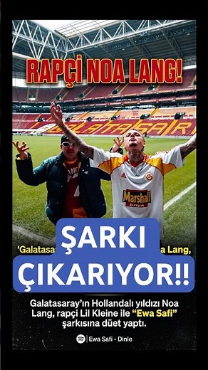 Rapçi Oldu Klibi Rams Park'ta çekti. #galatasaray #noalang #ramspark #rap #futbol