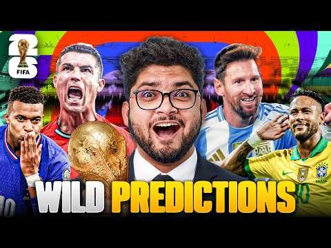 I Predicted the Entire 2026 FIFA WORLD CUP. (I'm Sorry)