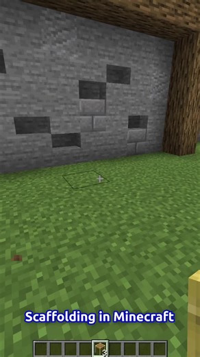 Cómo hacer andamiaje en Minecraft