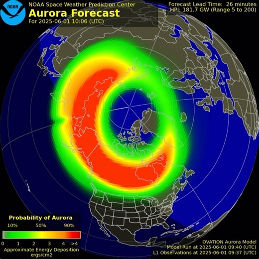 54K views · 86 reactions | Northern Lights! Best time for viewing they say is until about 2-AM. Click here for more details >> BIT.ly/43Wkelp — 30-min window forecast  BIT.ly/43Wkelp — Tips on how to view it  BIT.ly/4mMTlrG — | Joplin News First | Facebook