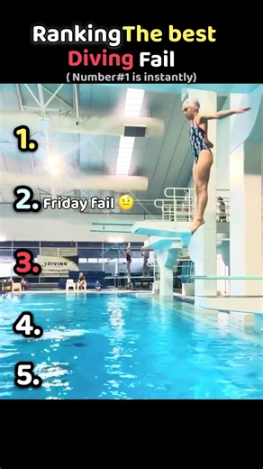 Top 5 Funniest Diving Fails 😂💦#diving#shortsviral #fails