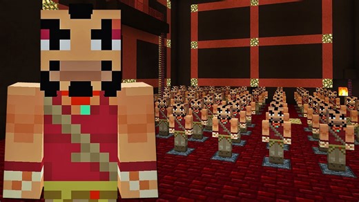 Minecraft Xbox Attack of the Clones chaos everywhere