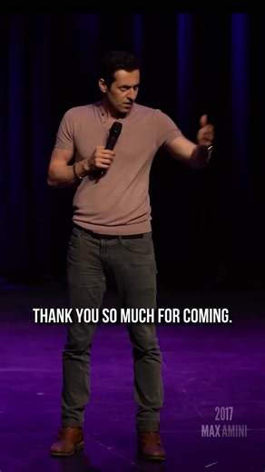 Max Amini's Hilarious Stand-Up Comedy Show