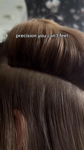 Raegan | KC Extension Specialist on Instagram: "that feeling when you feel confident in setting your clients up for success>>> Kansas City Extensions• Invisible Bead Extensions• KC hair"