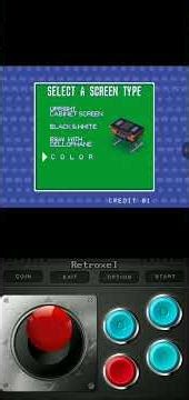 Jugando space invaders versión DX #games #retrogaming